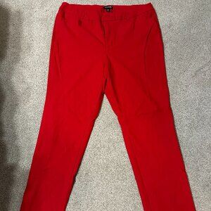 Roz & Ali Red Dress Pants